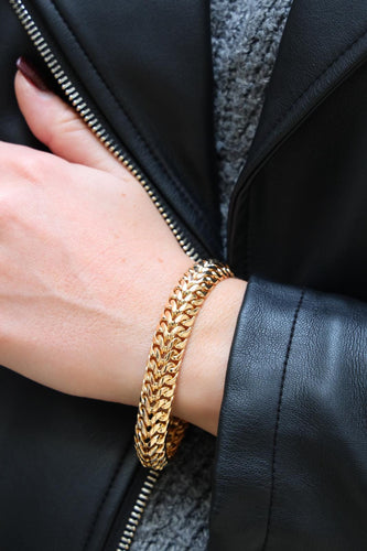 Bracelet Bracelet maille sorcière en or jaune 18 carats 58 Facettes 1641630CN