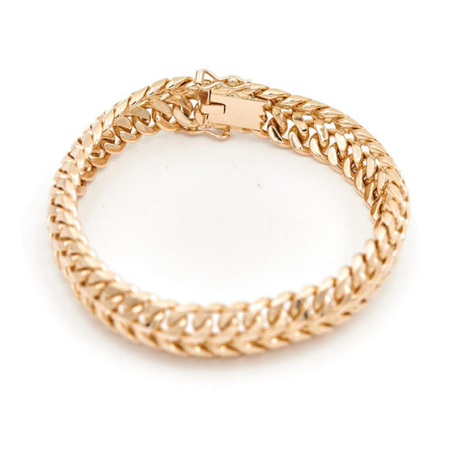 Bracelet Bracelet Maille sorcière Or jaune 58 Facettes 1641630CN