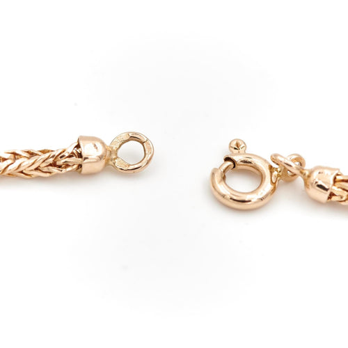 Collier Collier sautoir chaîne maille corde torsadée en or jaune 18 carats 58 Facettes 1641817CN