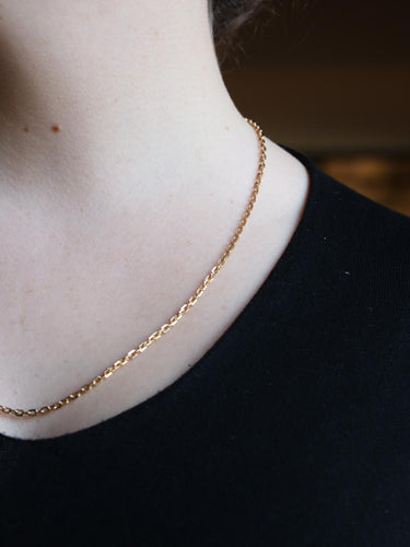 Collier Collier Maille forçat Or jaune 58 Facettes 1649068CN