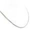 Collier Collier Maille forçat Or blanc 58 Facettes 1649198CN