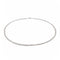 Collier Collier Maille forçat Or blanc 58 Facettes 1649198CN