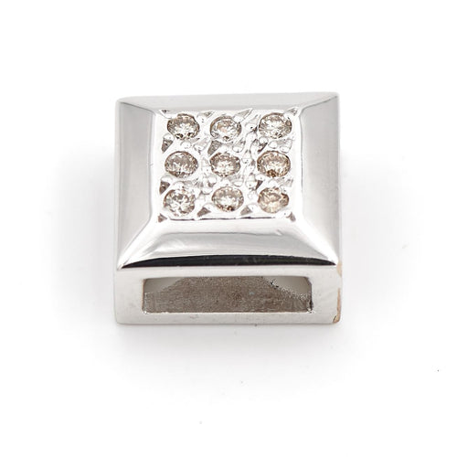 Pendentif Pendentif Or blanc Diamant 58 Facettes 1650249CN