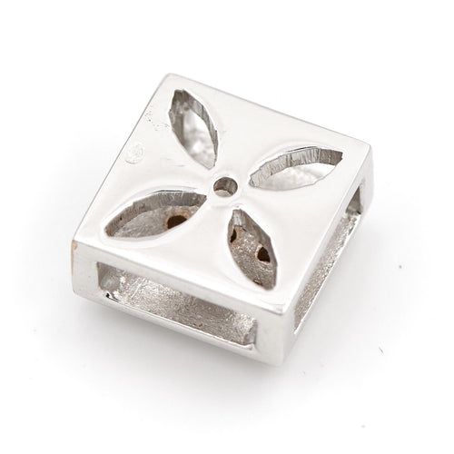 Pendentif Pendentif Or blanc Diamant 58 Facettes 1650249CN