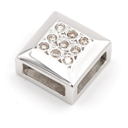 Pendentif Pendentif Or blanc Diamant 58 Facettes 1650249CN