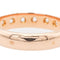 Bague 55 Bague Demi alliance Or rose Diamant 58 Facettes 1653928CN