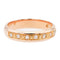 Bague 55 Bague Demi alliance Or rose Diamant 58 Facettes 1653928CN