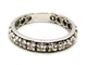 Bague 59 Bague Alliance Or blanc Diamant 58 Facettes 1653945CN