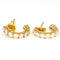 Boucles d'oreilles Boucles d'oreilles créoles en or jaune 18 carats et diamants 58 Facettes E4E86611FC5241C388E2BC3F779A76D0