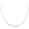 Collier Collier maille cheval en or jaune 18 carats 58 Facettes 1660387CN