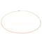 Collier Collier maille cheval en or jaune 18 carats 58 Facettes 1660387CN