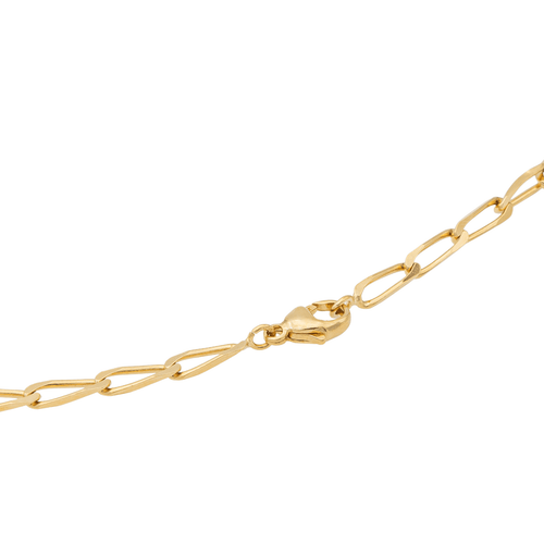 Collier Collier maille cheval en or jaune 18 carats 58 Facettes 1660387CN