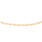 Collier Collier maille cheval en or jaune 18 carats 58 Facettes 1660387CN