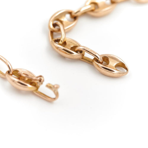 Collier Collier Maille grain de café Or jaune 58 Facettes 1660472CN