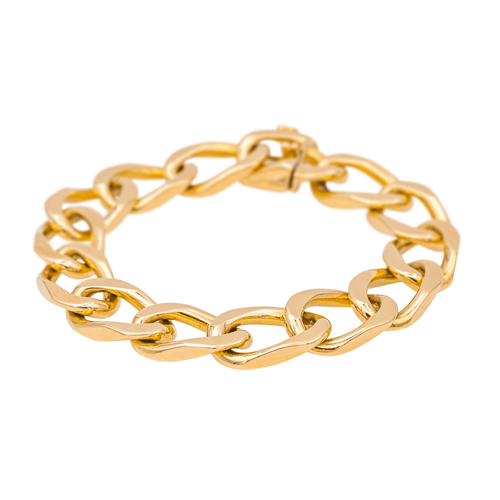 Bracelet Bracelet Maille gourmette Or rose 58 Facettes 1667904CN