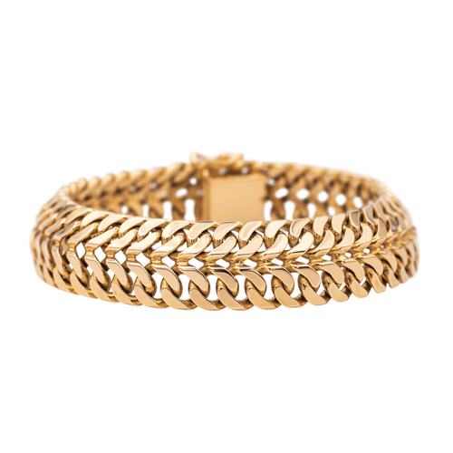 Bracelet Bracelet Maille gourmette Or rose 58 Facettes 1667913CN