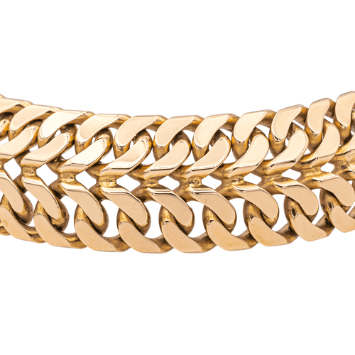 Bracelet Bracelet Maille gourmette Or rose 58 Facettes 1667913CN