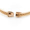 Bracelet Bracelet jonc ovale torsadé en or jaune 18 carats 58 Facettes 1668307CN