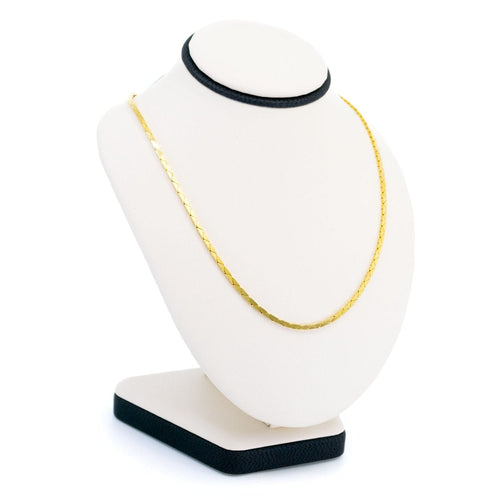 Collier Friedrich Binder - Collier maillon cobra en or jaune 14 carats 58 Facettes 0B72E09B1B374F37B2CEFA99703B6063