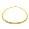 Collier Collier gourmette à maillons gradués en or jaune 18 carats 58 Facettes D393BBE13153441694EB801848C96BF9