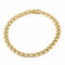 Bracelet Bracelet maille souple en or jaune 18 carats 58 Facettes 1681316CN