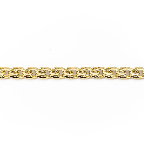 Bracelet Bracelet maille souple en or jaune 18 carats 58 Facettes 1681316CN