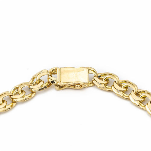 Bracelet Bracelet maille souple en or jaune 18 carats 58 Facettes 1681316CN