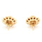 Boucles d'oreilles Boucles d’oreilles à bouton zélandaises rétro en or jaune 14 carats 58 Facettes 47CB5852467147E5B53B3FB6406A0D1F