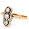Bague 52.5 Bague trilogie en or jaune 14 carats et diamants 58 Facettes 7846763F7BF14228BF1466622FFC971A