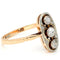 Bague 52.5 Bague trilogie en or jaune 14 carats et diamants 58 Facettes 7846763F7BF14228BF1466622FFC971A