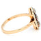 Bague 52.5 Bague trilogie en or jaune 14 carats et diamants 58 Facettes 7846763F7BF14228BF1466622FFC971A
