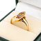 Bague 53.5 Bague en or rose 14 carats avec diamants taille rose et rubis 58 Facettes B9D37C84798340FBB9DBDD002FE60E35