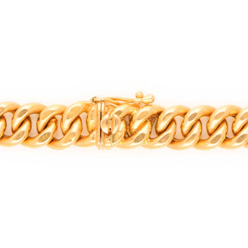 Collier Collier à maillons gourmette en or 18 carats 58 Facettes AB3736F1B2C8499F9186D5727DBF022A