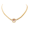 Collier Collier Maille anglaise Or jaune Rubis, Diamant 58 Facettes 1692650CN