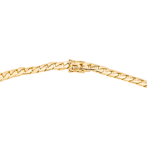 Collier Collier Maille anglaise Or jaune Rubis, Diamant 58 Facettes 1692650CN