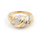 Bague 54 Bague Or jaune, Or blanc Diamant 58 Facettes 1692969CN