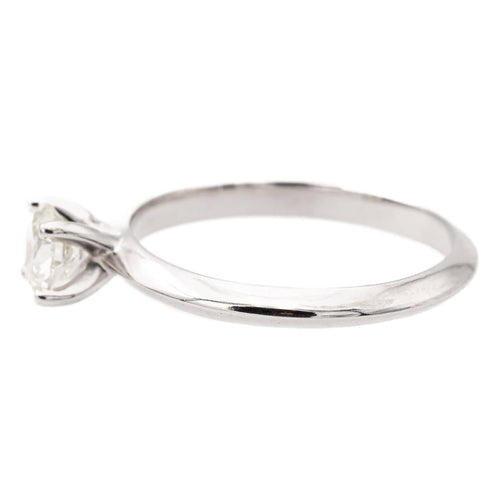 Bague 51 Bague solitaire en platine 950 avec diamant 0,50 ct 58 Facettes 1692970CN