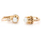 Boucles d'oreilles Boucles d’oreilles dormeuses - Perles et diamants taille rose en or 18k 58 Facettes 05B74D8294B146B588081AF9D6B0066A