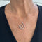 Collier Collier spirale - Pendentif en or blanc 18 kt et diamants 58 Facettes 16981