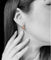 Boucles d'oreilles Boucles d’oreilles puces - Premier Novecento en or jaune 750 et diamants 58 Facettes