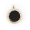 Pendentif Pendentif chinois en or jaune 18 carats avec rubis, opales et cornaline 58 Facettes 1718068CN