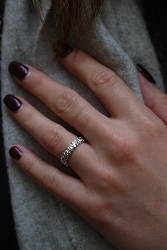 Bague 50 Bague Alliance Or blanc Diamant 58 Facettes 1718077CN