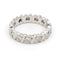 Bague 50 Bague Alliance Or blanc Diamant 58 Facettes 1718077CN