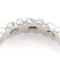 Bague 50 Alliance - Bague en or blanc 18 carats et diamants 58 Facettes 1718077CN