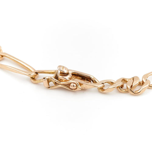 Bracelet Bracelet Maille alternée Or jaune 58 Facettes 1718088CN