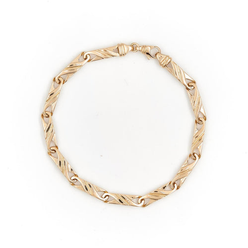 Bracelet Bracelet maille souple en or jaune 18 carats 58 Facettes 1718092CN