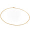 Collier Collier maille forçat facettée en or jaune 18 carats 58 Facettes 1719201CN