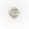 Pendentif Pendentif Coeur Or blanc Diamant 58 Facettes 1720114CN