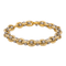 Bracelet Bracelet maille souple en or jaune et or blanc 18 carats 58 Facettes 1720322CN