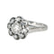 Bague 64 Bague Marguerite Or blanc Diamant 58 Facettes 1720542CN